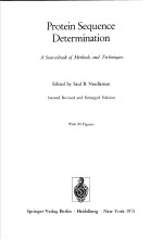 PROTEIN SEQUENCE DETERMINATION:A SOURCEBOOK <em>OF</em> <em>METHODS</em> AND TECHNIQUES