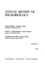 ANNUAL <em>REVIEW</em> OF ENTOMOLOGY  <em>VOLUME</em> 34  1980