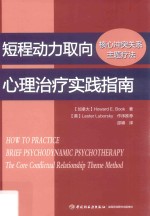 短程动力取向<em>心理</em>治疗实践指南  核心冲突关系主题疗法