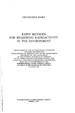 RAPID <em>METHODS</em> FOR MEASURING RADIOACTIVITY IN THE ENVIRONMENT