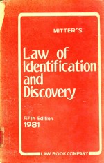 LAW <em>OF</em> <em>IDENTIFICATION</em> AND IDSCOVERY