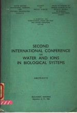 SECOND <em>IN</em>TERNATIONAL CONFERENCE ON WATER AND IONS <em>IN</em> BIOLOGICAL <em>SYSTEMS</em>