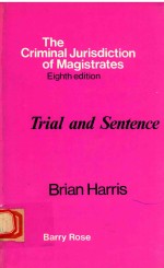 TRIAL AND <em>S</em>ENTENCE