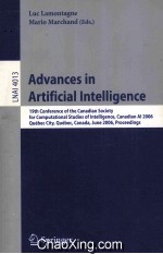 Lecture Notes in <em>Artificial</em> <em>Intelligence</em> 4013 Advances in <em>Artificial</em> <em>Intelligence</em> 19th Conference of
