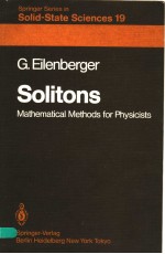 SOLITONS MATHEMATICAL METHODS FOR <em>PHYSICISTS</em>