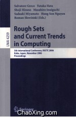 Lecture Notes in Artificial Intelligence 4259 Rough Sets and Current Trends in <em>Computing</em> 5th Interna