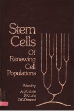 STEM CELLS OF RENEWING CELL POPUL<em>A</em>TIONS