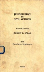 JURISDI<em>C</em>TION IN <em>C</em>IVIL A<em>C</em>TIONS