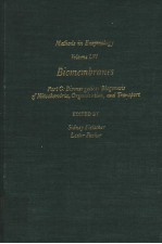 <em>METHODS</em> IN ENZYMOLOGY  VOLUME LVI  BIOMEMBRANES  PART G:BIOENERGETICS:BIOGENESIS <em>OF</em> MITOCHONDRIA