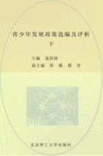 青少年发展政策选编及评析  下