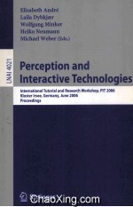 Lecture Notes in <em>Artificial</em> <em>Intelligence</em> 4021 Perception and Interactive Technologies International 