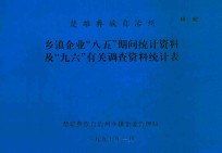 <em>楚雄</em>彝族自治州乡镇企业85期间统计资料及96年有关调查资料统计表