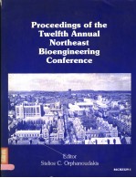 PRO<em>C</em>EEDINGS OF THE TWELFTH ANNUAL NORTHEAST BIOENGINEERING <em>C</em>ONFEREN<em>C</em>E