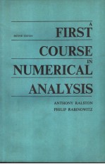 A FIRST <em>COURSE</em> IN NUMERICAL ANALYSIS  <em>SECOND</em> <em>EDITION</em>