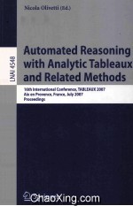 <em>Lecture</em> <em>Notes</em> <em>in</em> <em>Artificial</em> <em>In</em>telligence 4548 Automated Reason<em>in</em>g with Analytic Tableaux and Related