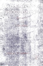Mathematical Programming:Structures and <em>Algorithms</em>