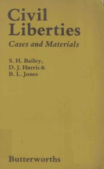 <em>C</em>IVIL LI<em>B</em>ERTIES:<em>C</em>ASES AND MATERIALS