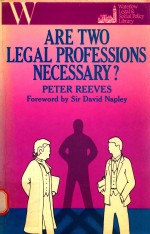 Are Two Le<em>g</em>al Professions Necessary?
