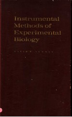 INSTRUMENTAL <em>METHODS</em> <em>OF</em> EXPERIMENTAL BIOLOGY
