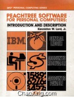 Peachtree <em>Software</em> <em>For</em> Personal Computers:Introduction <em>and</em> Description