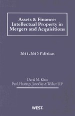 Assets and Finance:Intellectual Property in <em>M</em>ergers and Acquisitions