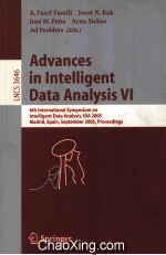 Lecture Notes in Computer <em>Science</em> 3646 Advances in Intelligent Data Analysis VI 6th International Sy