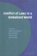 CONFLICT <em>OF</em> LAWS <em>IN</em> A GLOBALIZED WPRLD