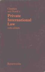 CHESHIRE AND NORTH <em>P</em>RIVATE INTERNATIONAL LAW