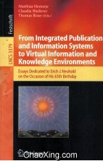 <em>Lecture</em> <em>Notes</em> <em>in</em> <em>Computer</em> <em>Science</em> 3379 From <em>In</em>tegrated Publication and <em>In</em>formation Systems <em>to</em> Virtua