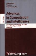 <em>Lecture</em> <em>Notes</em> <em>in</em> <em>Computer</em> <em>Science</em> 4683 Advances <em>in</em> Computation <em>and</em> <em>In</em>telligence <em>Second</em> <em>In</em>ternational