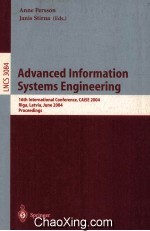Lecture Notes in Computer Science 3084 <em>Advanced</em> Information Systems <em>Engineering</em> 16th International C
