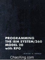 Programming The IBM <em>System</em>/360 Model 20 <em>With</em> RPG
