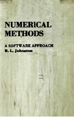 NUMERICAL <em>METHODS</em> A S<em>OF</em>TWARE APPROACH
