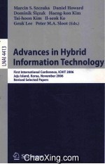 Lecture Notes <em>in</em> Artificial <em>In</em>telligence 4413 Advances <em>in</em> Hybrid <em>In</em>formation Technology First <em>In</em>tern
