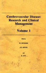 CEREBROVASCULAR DISEASE:<em>RESEARCH</em> AND CLINICAL MANAGEMENT <em>VOLUME</em> <em>1</em>