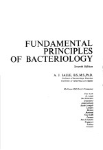 FUNDAMENTAL PR<em>IN</em>CIPLES <em>OF</em> BACTERIOLOGY  SEVENTH <em>EDITION</em>