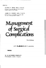 <em>MAN</em>AGEMENT <em>OF</em> SURGICAL COMPLICATIONS  THIRD <em>EDITION</em>