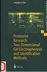 PROTEOME RESEARCH:TWO-DIMENSIONAL GEL ELECTROPHORESIS AND IDENTIFICATION ME<em>TH</em>ODS