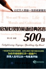 启发心灵的英语经典名言500句