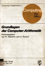 Grundlagen der <em>Computer</em>-Arithmetik