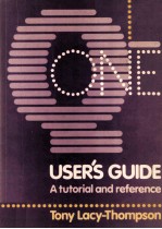 Q-ONE TM U<em>S</em>ER'<em>S</em> <em>GUIDE</em> A tu<em>to</em>ial and <em>reference</em>
