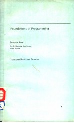 <em>FOUNDATIONS</em> OF PROGRAMMING