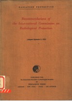 RECOMMENDATIONS OF <em>THE</em> INTERNATIONAL COMMISSION ON RADIOLOGICAL PROTECTION (ADOPTED SEPTEMBER 9 1958