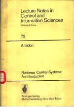 NONLINEAR <em>CONTROL</em> <em>SYSTEMS</em>:AN INTRODUCTION
