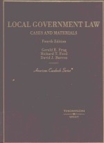LOCAL GOV<em>E</em>RNM<em>E</em>N<em>T</em> LAW