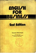 ENGLISH FOR BUSINESS <em>2ND</em> <em>EDITION</em>