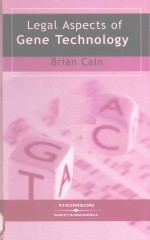 LEGAL A<em>S</em>PECT<em>S</em> OF GENE TECHNOLOGY