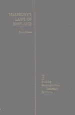 HALSBURY'S LAWS <em>OF</em> ENGLAND <em>VOLUME</em> 3
