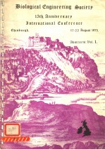 BIOLOGICAL <em>ENGINEERING</em> SOCIETY 15TH ANNIVERSARY INTERNATIONAL CONFERENCE ON RECENT ADVANCES IN BIOME