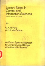 LEC<em>TU</em>RE NO<em>TE</em>S IN CON<em>TR</em>OL <em>AND</em> INFORMA<em>TI</em>ON SCIENCES  89  AN EXPER<em>T </em>SYS<em>TE</em>MS APPROACH <em>TO</em> COMPU<em>TE</em>R-AIDED 